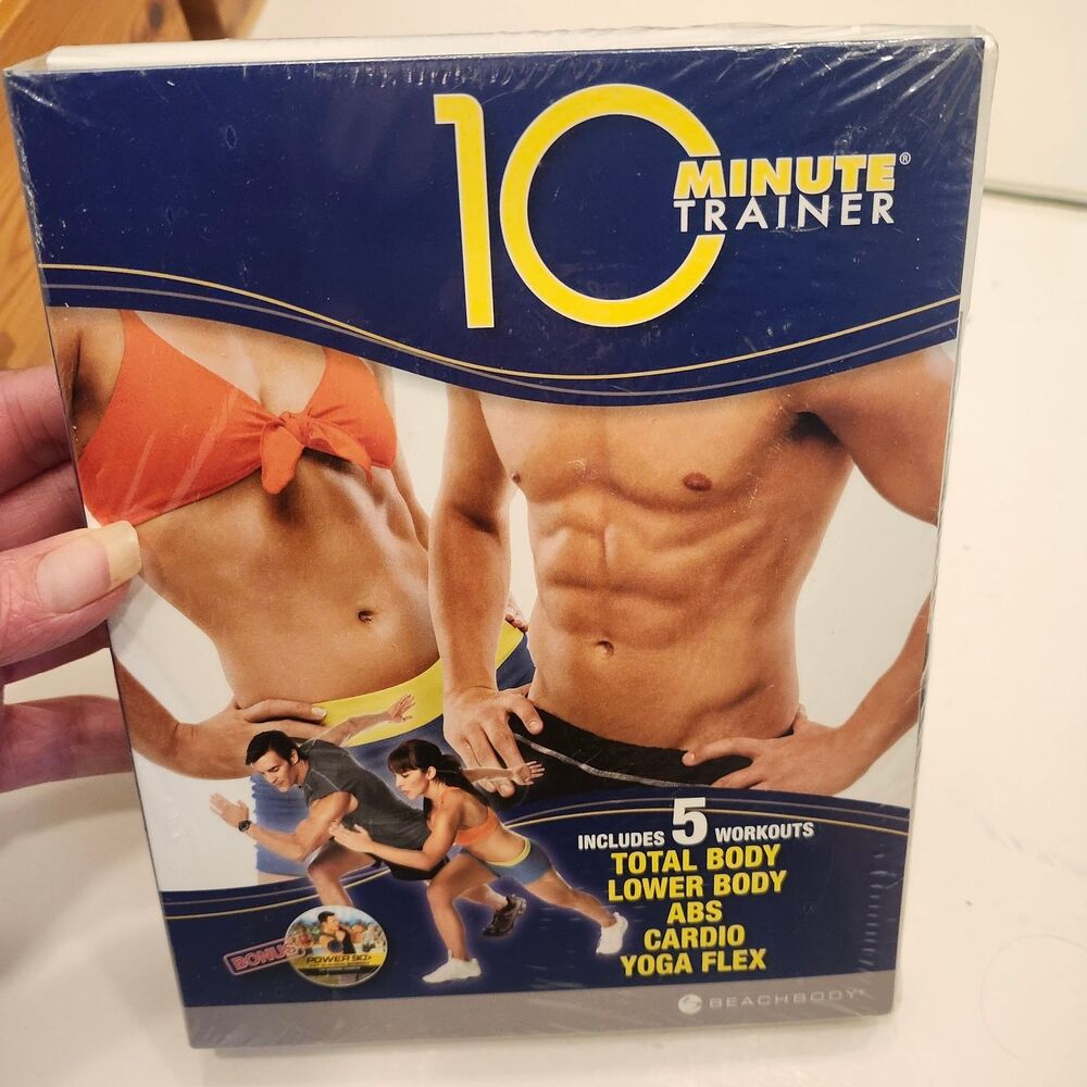 Beachbody 10 Minute Trainer DVD Set 5 Workouts Tony Horton Fitness Program NEW